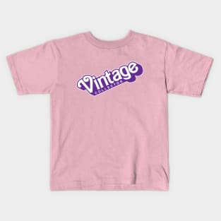 Vintage Collector - Barbie style Kids T-Shirt